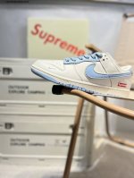 Nike Sb Dunk Low "Supreme Joint" Anniversary High-End Custom Low-Top Casual Shoe