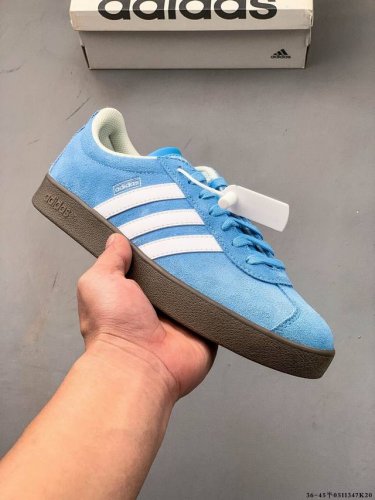 Adidas Neo Vl Court 2.0 Three-Leaf Clover Fashionable Skateboard Shoes T-Toe Vel
