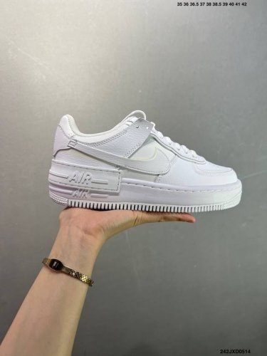 Company-Level Air Force Macaron Jelly Series Nike Air Force 1 Shadow Af1 Deconst