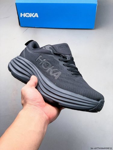 Collection Hoka One One M Bondi 8 Low-Top Running Shoes Bondi Takes A Bold Step