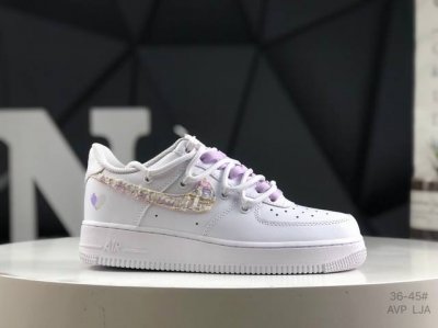 Company-Level With Half Size Nike Air Force 1 Low Air Force One Low-Top Sports C