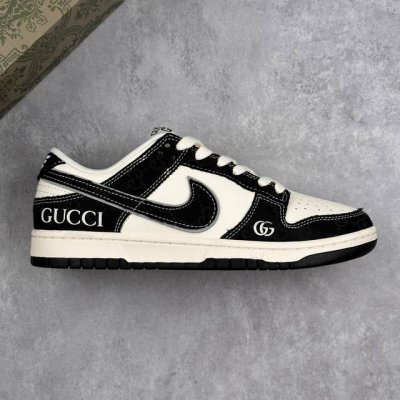 Local Core Private Nike Sb Dunk Low Gucci Joint --- Denim Black And White High-E