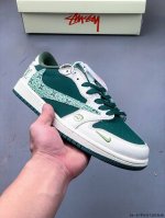 Company-Level First-Layer Nike Air Jordan 1 Low Aj1 Joe 1 Low-Top Trendy Slow-Mo