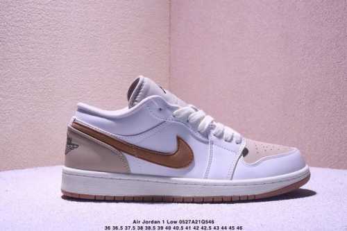 Real Label With Half Size Nike Air Jordan 1 Low Aj1 Joe 1 Low-Top Casual Sneaker