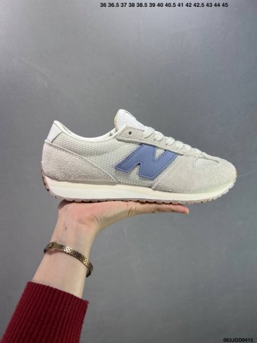 Company-Level New Balance Nb 471 Series Fabric Cow Split Leather Retro Fashion N