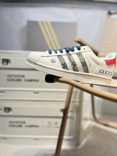 Gucci X Adidas Originals Superstar Al Classic Color Classic Shell Head Official