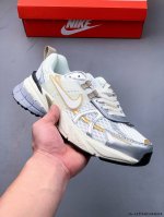 Nike V2K Run New Casual Running Shoes, Retro Style, Breathable Mesh Upper, Snug-