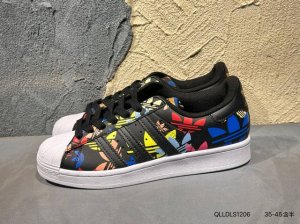 New Arrival Real-Life Photos Adidas Adidas Three Leaves Originals Superstar Embr