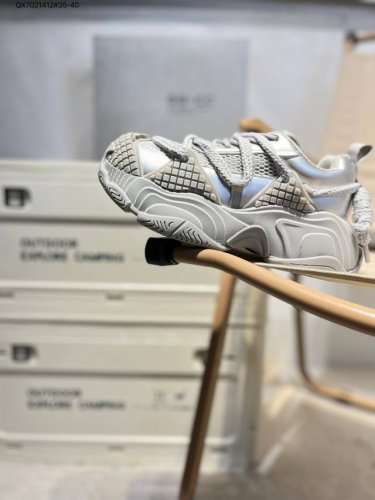 Gg-Cc Chunky Low White Deer Edition Unique Planet New Ggcc Low-Top Retro Thick-S