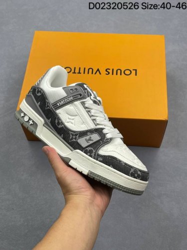 Corporate-Level Louis Vuitton Trainer Sneaker Low Brand New Lv Louis Vuitton Cas
