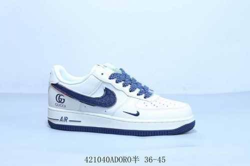 Nike Air Force 1 Af1 Nike Low-Top Air Force One Casual Sneakers Gucci Item Numbe