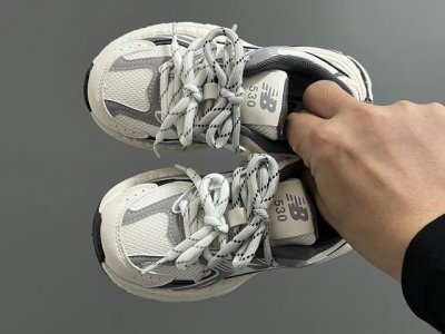 Nb530 Double-Lace Velcro Children's Dad Shoes Size: 26-37 Classic Nb530 Dad Styl