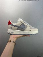 Company-Grade Nike Air Force 1 '07 Low Supreme Collaboration Off-White, Red, And