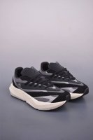 adidas Lightblaze Breathable Running Shoes Suede Mesh Stitching Pure Original