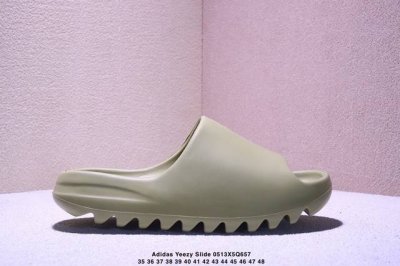 West X Adidas Yeezy Slide Glow Green Coconut Outdoor Style Beach Water-Resistant