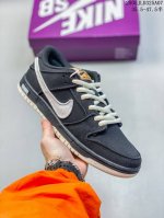 Nike Sb Dunk Low Sb Black/Gray Series Dunk Series Retro Low-Top Casual Skateboar