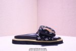 Genuine Louis Vuitton Pool Pillow Comfort Louis Vuitton Flat Heel Anti-Wear Flip