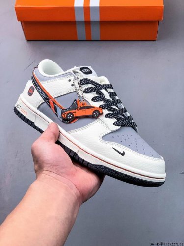 nike Dunk Sb Low Nike Low-Top Skateboard Shoes Pure Original Production Line