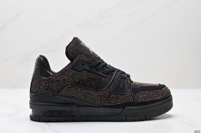 Company-Level New Lv Louis Vuitton Trainer Sneaker Low Casual Sports Culture All