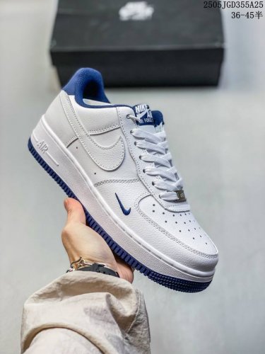 Company With Half Size Nike Air Force 1 07 Air Force One Low-Top Versatile Casua