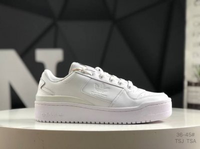 Top-Grain Leather With Half Sizes Adidas Ad Forum Low Cl Three-Leaf Clover Low-T