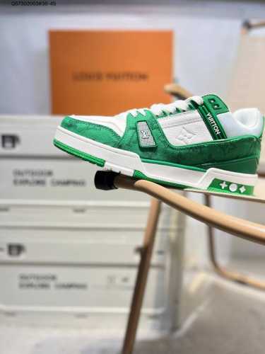 Louis Vuitton Lv Louis Vuitton Sneakers New Lv Trainer Latest Color Sports Shoes