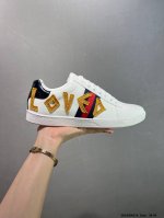 Classic High-End Brand Gucci Ace Embroidered Low-Top Color Matching Embroidery S