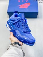 Off-White X Air Jordan 4 Retro Cream Sail Michael Jordan Aj4 Mid-Top Retro Casua