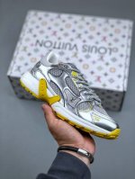 2025 Louis Vuitton Olympia Leather Round-Toe Lace-Up Low-Top Casual Shoes For Me