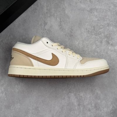 Local Core Private Air Jordan 1 Low Se Aj1 Joe 1 White And Brown Low-Top Cultura