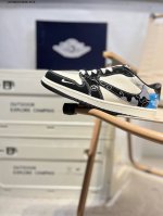 Company-Grade Top-Grain Leather North Face X Jordan Air Jordan 1 Low Aj1 Low-Top