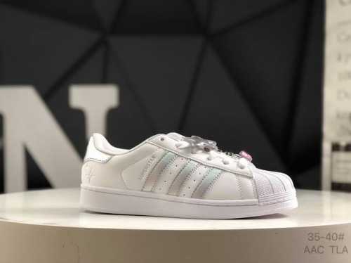 Adidas Superstar Shell Head Classic Versatile Casual Sneakers Item No. Jq8777 Si