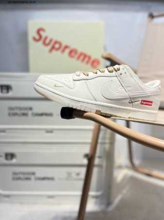Nike Sb Dunk Low "Supreme Joint" Anniversary High-End Custom Low-Top Casual Shoe - Click Image to Close