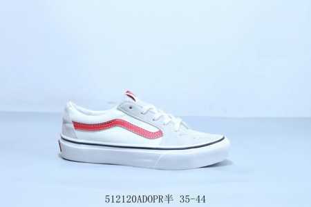 vans Vans Official White Side Stripe Toe Half Crescent Men's Shoes Women's Sh - Click Image to Close