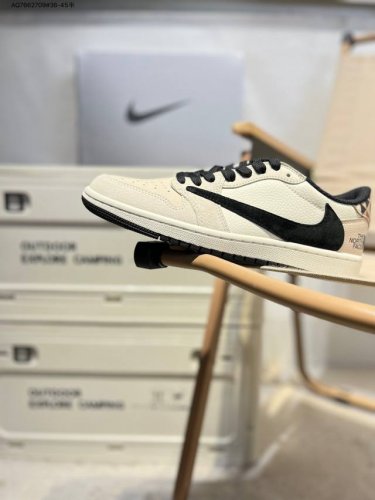 Corporate Grade Top Layer Leather The North Face X Jordan Air Jordan 1 Low Aj1 L