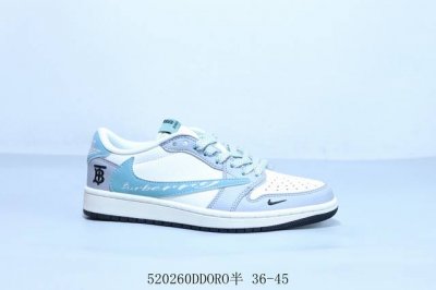 Jordan Air Jordan 1 Low Aj1 Jordan 1 Low-Top Retro Cultural Casual Sports Basket