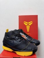 Authentic Red Box, High-Quality Nike Zoom Kobe 2 High-Top Retro Basketball Shoes