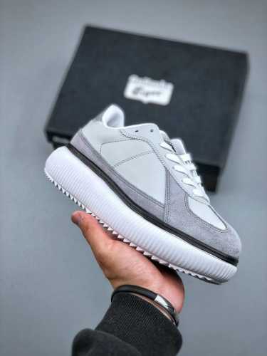 Onitsuka Tiger Delecity Thick-Soled Sports Shoes, Durable, Low-Top, Casual Shoes