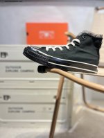 Converse Chuck 1970S Black Lace Sweet Punk High-Top Canvas Shoes. Product Code: