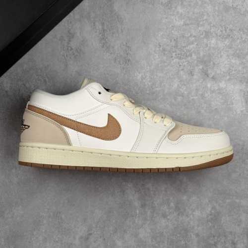 Local Core Private Air Jordan 1 Low Dongdan Aj1 Joe 1 Coconut Milk White Low-Top