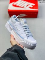 Nike Men's And Women's Shoes 2025 Summer New Court Legacy Thick-Soled Height-Inc