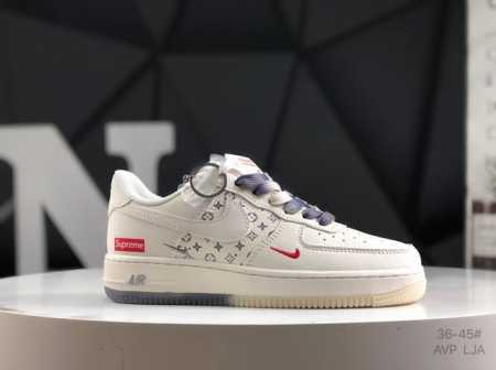 Company-Level With Half-Size Nike Air Force 1 Low Air Force One Low-Top Sports C - Click Image to Close