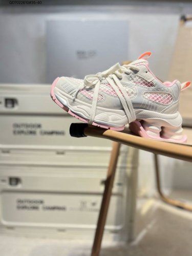 Gg-Cc Chunky Low White Deer Same Style Unique Star New Ggcc Low-Top Retro Thick-