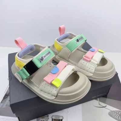 New Blance Velcro-Closure Kids' Shoes For Boys And Girls Official Summer Collect