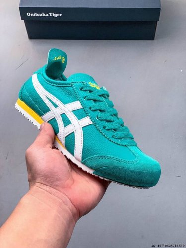 asics Onitsuka Tiger Asics Leather Original Four-Link Tag Midsole Cardboard S