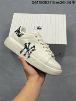 mlb Chunky Liner N Printed Retro Thick-Soled White Shoes For Men And Women Sp