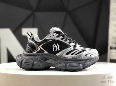 Mlb Big Ball Chunky Mesh Thick-Soled Dad-Style Low-Top Velcro Lightweight Casual - Click Image to Close