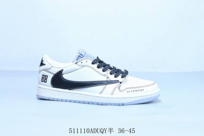 Jordan Air Jordan 1 Low Aj1 Low-Top Retro Cultural Casual Basketball Shoes With