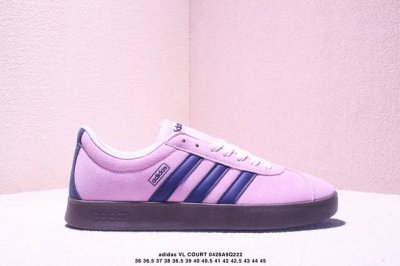 Adidas Vl Court 2.0 Comfortable And Versatile Non-Slip Wear-Resistant Low-Top Sn