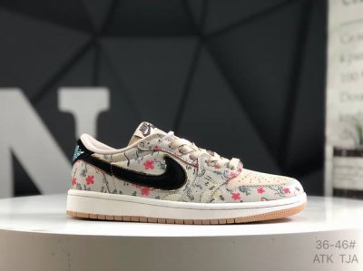 Nike Air Jordan 1 Low Aj1 Joe 1 Low-Top Casual Sneakers Synchronized With The Of